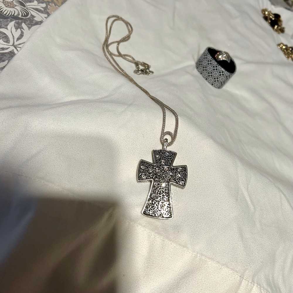 Brighton Statement Cross And Ring - image 2